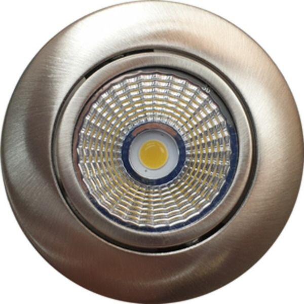 NOBILE LED-Deckeneinbaustrahler 5068 ECO DOB chrom 8W 830 38&deg; dim C