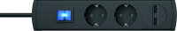 PROT Steckdosenleiste USB PTSD90 2SUs1 90°Töpfe...