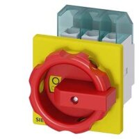 SIEMENS Haupt-/Not-Aus-Schalter 3LD2103-0TK53 3polig...