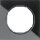 BERKER Rahmen 10112216 1-fach R.3 Glas schwarz