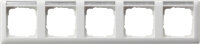 GIRA Rahmen 109503 5fach Beschriftungsfeld waag System 55...