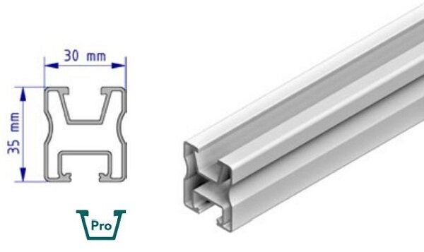Schletter Solar Modultragprofil Pro35 3550mm
