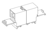 Striebel & John Buchse ZED45U RJ45 Kunststoff