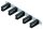 PROTEC.net Rangierpanel 19 1HE Metall LWL PNRP191HE100 2K-Kunststoffb&uuml;gel 44x100mm