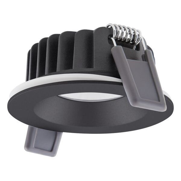 LEDVANCE LED-Deckeneinbaustrahler LB24 SP AIR FIX P 6W 930 PS DIM IP65 BK