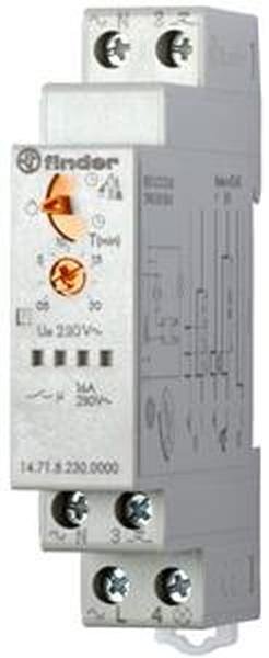 FINDER Treppenhaus-Lichtautomat 1S 16A 230VAC Service-Funktion