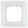 SIEMENS Rahmen 5TG1201-1 1fach Glas weiss