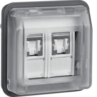 BERKER UAE-Einsatz 14103505 8/8polig Kat.6 W.1 grau