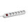 BACHMANN Tischsteckdose 381.252K 6fach weiss 5m