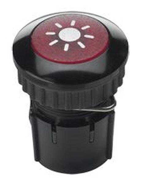 GROTHE Klingeltaster PROTACT 100 LED schwarz