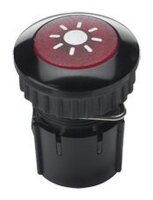 GROTHE Klingeltaster PROTACT 100 LED schwarz