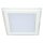 NOBILE LED-Einbauleuchte LB24 Glas Panel wei&szlig; 200Q SCCT