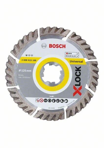 BOSCH Trennscheibe X-LOCK 125x22 23 Sf. Univ.