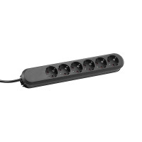 BACHMANN Tischsteckdose 381.149K 6fach schwarz...