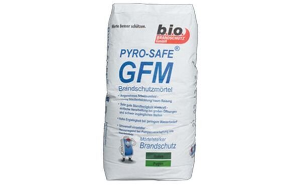 FLAMRO Brandschutzm&ouml;rtel PYRO-SAFE GFM 25kg (MHD 12 Monate)