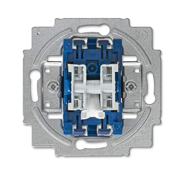 BUSCH-JAEGER Wippkontrollschalter-Einsatz 2400/5 USK Wippkontrollschalter-Einsatz Serienschaltung mit N-Klemme 16A 2CKA001012A2237