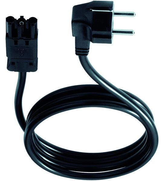 BACHMANN Zuleitung 375.007 H05VV-F 3G1,5 5m schwarz