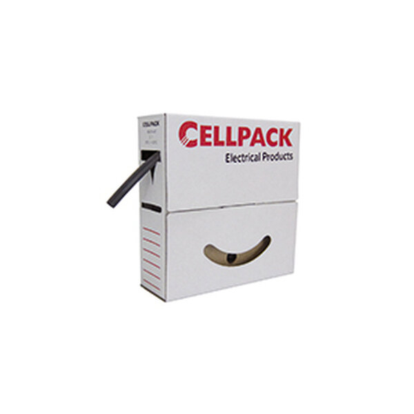 CELL Schrumpfschlauch-Abrollbox SB 25.4-12.7 schwarz 4m