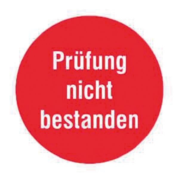 PROT Pr&uuml;fplakette PPPNB Pr&uuml;fung nicht bestanden