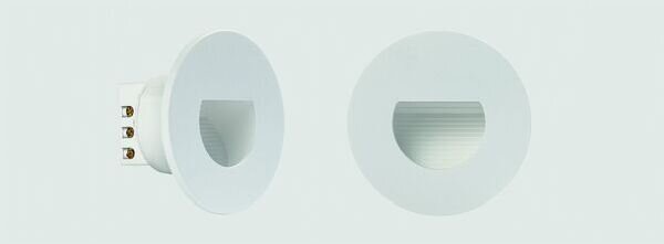 LEDXON LED-Einbauleuchte LB24 EDOS 1,5W 80lm 3000K 100&deg; wei&szlig; rund