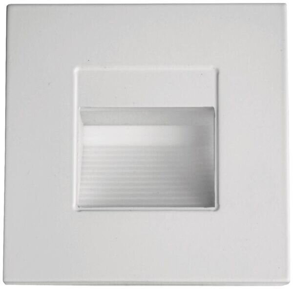 LEDXON LED-Einbauleuchte LB24 EDOS 1,5W 80lm 3000K 100&deg; wei&szlig; quad