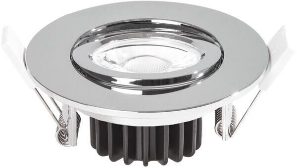 LEDXON LED-Deckeneinbaustrahler LB24 EDOS schwenk 6W 610lm 3000K 40&deg; Chrom