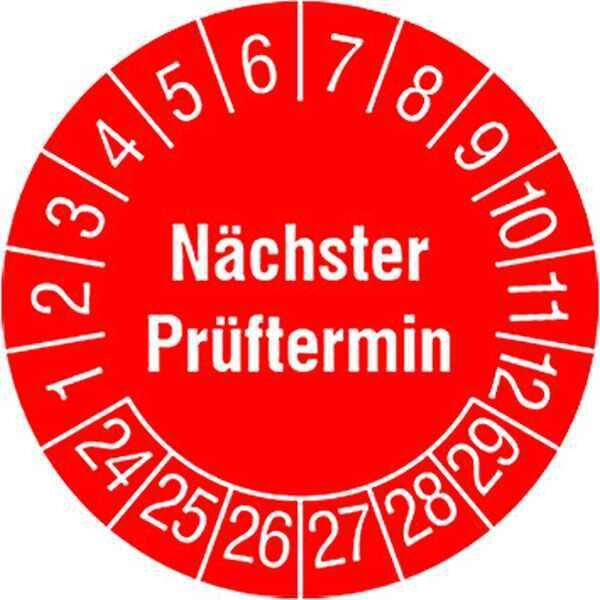 PROT Pr&uuml;fplakette PPPPNPO2024 N&auml;chster Pr&uuml;ftermin (1Block)