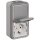 LEGRAND Kombination 69746 1-p FR AP Plexo IP44 grau
