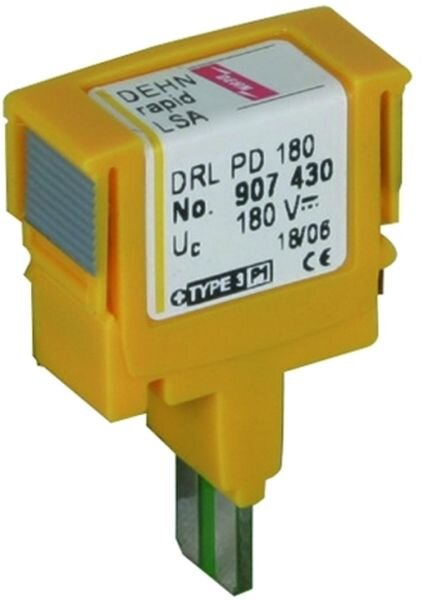 DEHN &Uuml;berspannungsableiter LSA 907430 DEHNrapid DRL PD 180