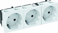 OBO Steckdose SCHUKO 33° 3-f. 250V 10/16A...