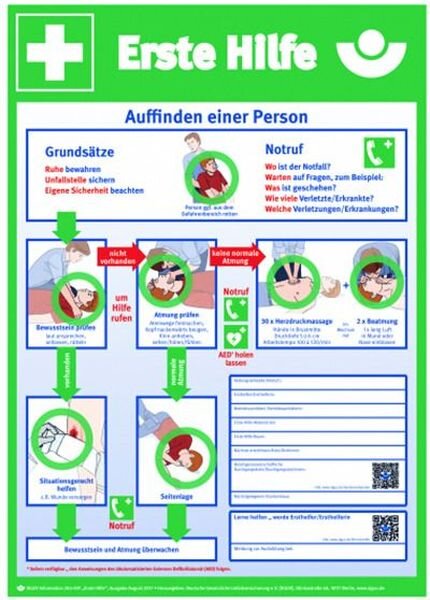 PROT Notfallaushang Erste Hilfe PNAEH