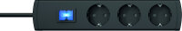 PROT Tischsteckdose PTSD90 3Ss3 90°Töpfe Sch. 3f...