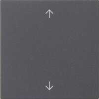 GIRA Bedienaufsatz 536128 S3000 System 55 Anthrazit