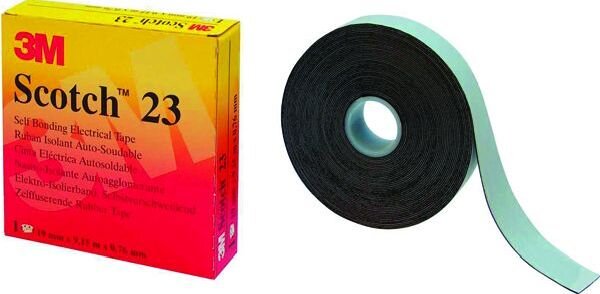 3M Isolierband Scotch23-19x9.15 19mmx9,15m schwarz