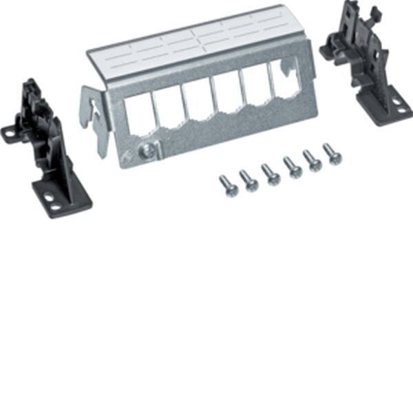 HAGER Patch-Panel FZ06MMO 6fach ohne Module