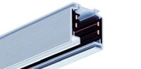 EUTRAC Stromschiene LB24 3-Phasen Aufbau 1m silber eloxiert