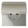 JUNG Steckdose SCHUKO ES1520NAKL 16A 250V mit Schriftfeld integrierter erh&ouml;hter Ber&uuml;hrungsschutz SAFETY+ Klappdeckel Serie LS Edelstahl