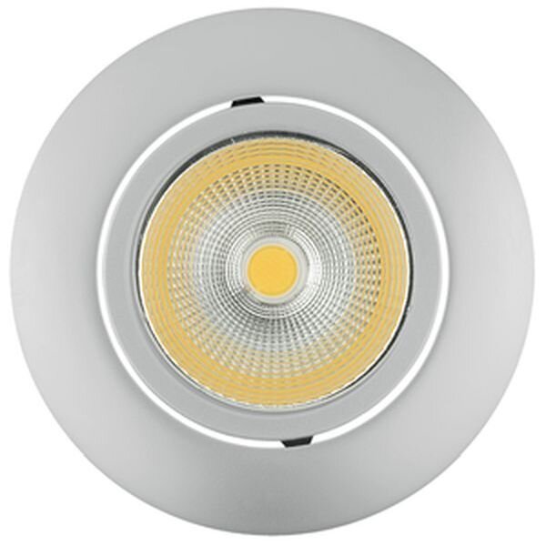 NOBILE LED-Deckeneinbaustrahler LB24 5068 ECO Flat chrom-matt 8W BIO 930 38&deg;