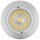 NOBILE LED-Deckeneinbaustrahler LB24 5068 ECO Flat chrom-matt 8W BIO 930 38&deg;