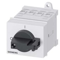 SIEMENS Haupt-/Not-Aus-Schalter 3LD2030-0TK11 3polig...