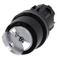 SIEMENS Schlüsselschalter RONIS 22mm rund O