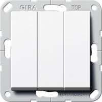 GIRA Wippschalter 283203 Wechsel 3f System 55...