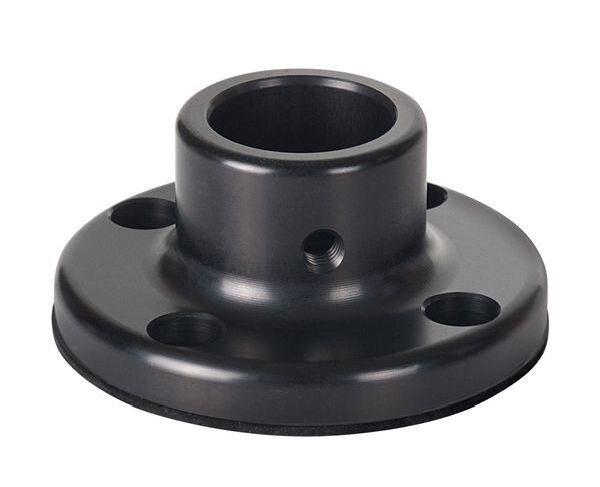 WERMA Fuss f. Rohr D25 metall schwarz
