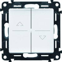 LEGRAND Rollladen- / Jalousieschalter VLIFE ultraweiss