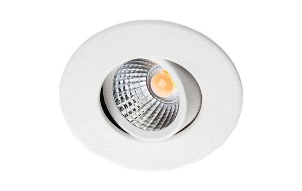 SG Leuchten LED-Einbaustrahler LB24 Nano Tilt In/Out wei&szlig; 4W 3000K 36D