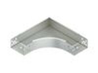 NIEDAX Bogen 90° für KR 60x102mm bandverzinkt