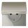 JUNG Steckdose SCHUKO ES1520KIKL 16A 250V integrierter erh&ouml;hter Ber&uuml;hrungsschutz SAFETY+ Klappdeckel Serie LS Edelstahl