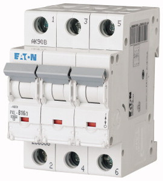 EATON Leitungsschutzschalter PXL-B16/3 B16A 3polig