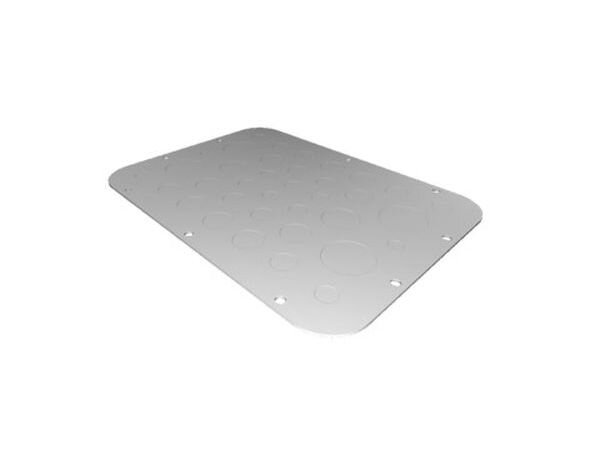 RITTAL Metall-Flanschplatte AX metr. Vorpr&auml;gung Gr. 5 301x221mm