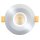 NOBILE LED-Deckeneinbaustrahler LB24 Spot 68 FP 6,6W chr 840 38&deg; IP65 700lm